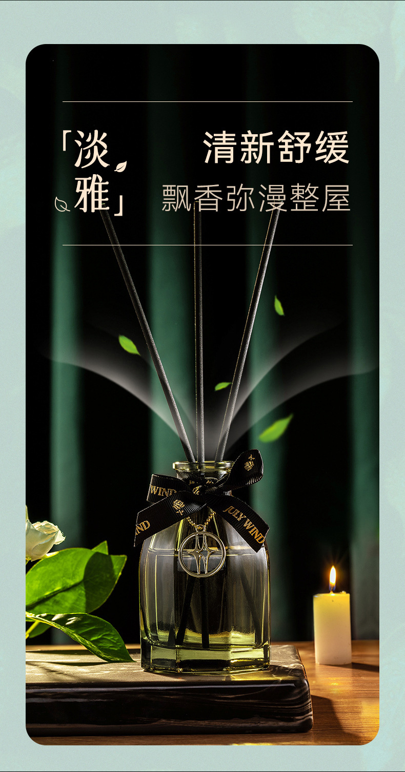 白茶无火香薰精油酒店家用厕所持久散香空气清新剂香氛摆件代发详情10