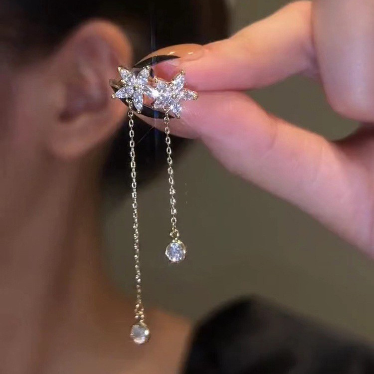 高级感星星耳骨夹无耳洞ins冷淡风耳夹轻奢小众设计2022年新款潮