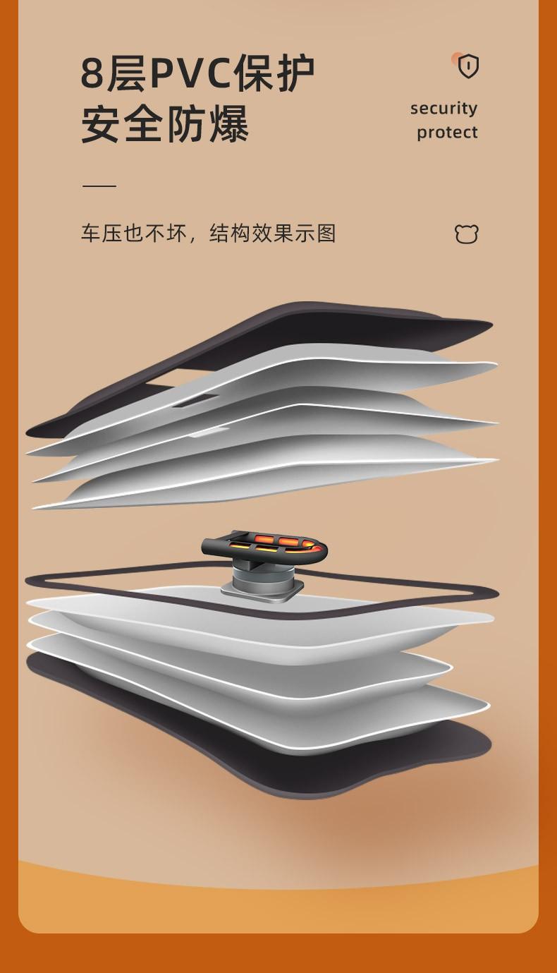 爆款熊头充电热水袋卡通毛绒暖水手宝学生热水袋双插手暖手宝现货详情9