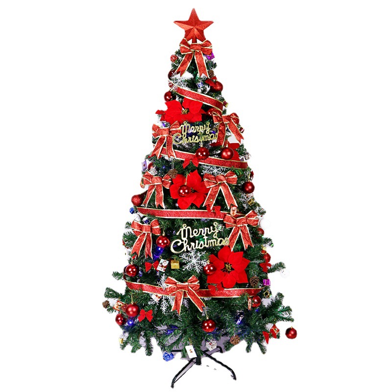 Christmas Tree Package 1.2/1.5/1.8M Home Crypto Luminous Large Christmas Tree Decoration Set Item Picture