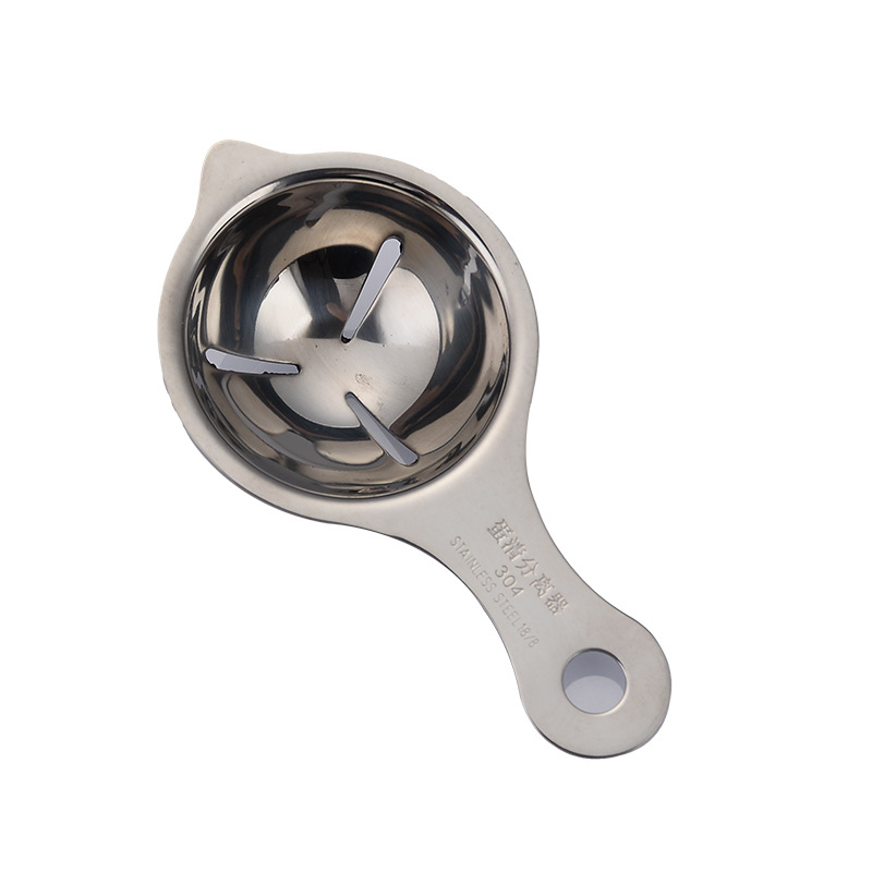 Kitchen Gadgets 304 Stainless Steel Egg White Separator Household Kitchen Egg Filter Diy Baking Artifact Item Picture