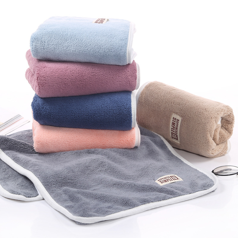 【LOVELY HOME】【 Hold Jia 】 Coral velvet towel soft absorbent face towel Tiktok The same type of face towel manufacturers spot wholesale can embroider character Application Scenario