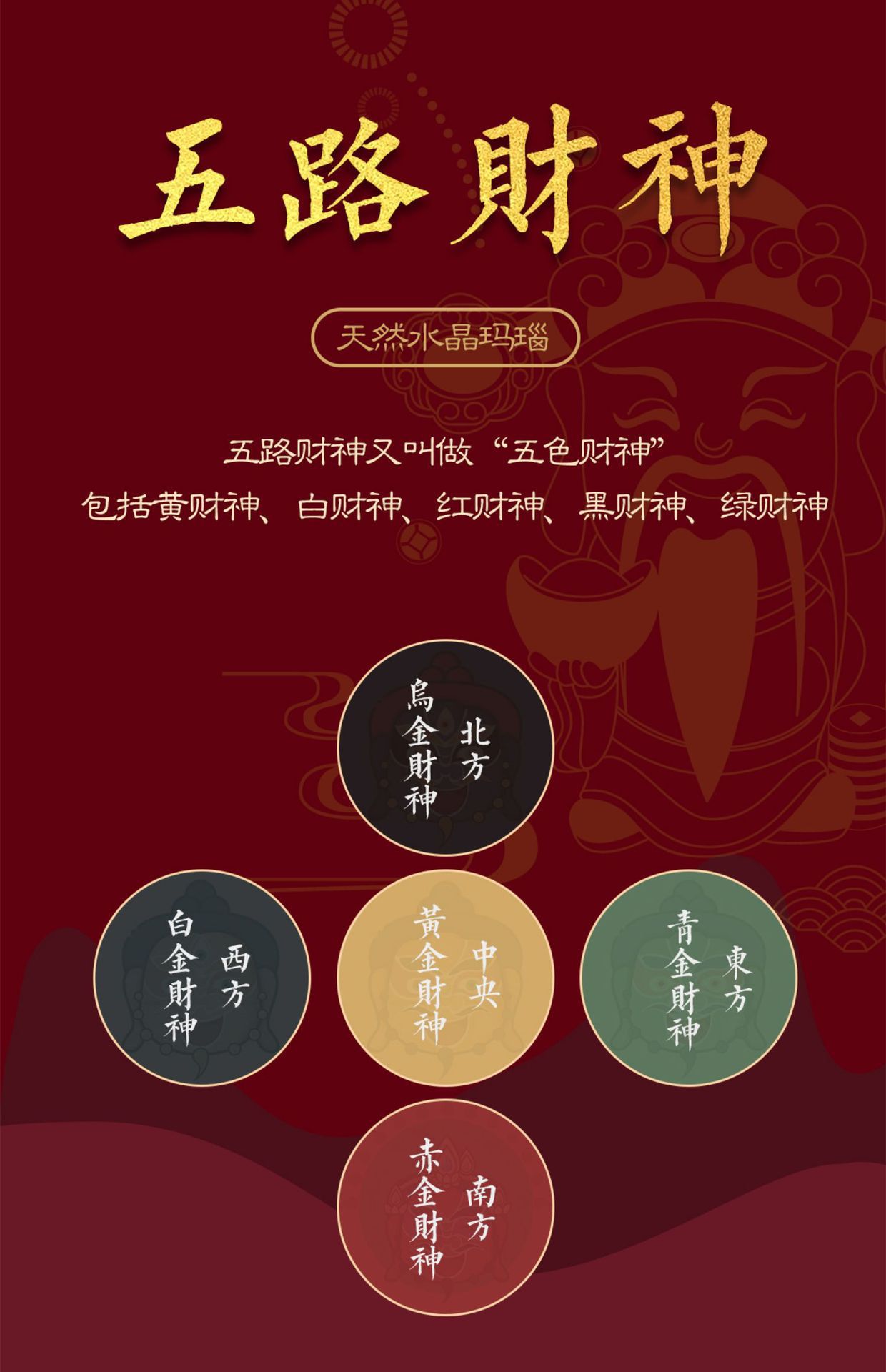朱砂手串高含量紫金砂男款五路财神貔貅男士本命年礼物朱砂手链女详情14