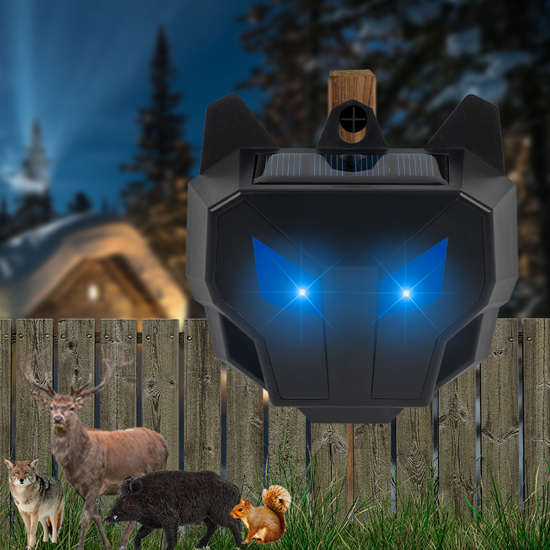 Wild animal repellent Solar farm wild animal repellent wild boar rabbit deer anti-weasel repellent Specification drawing