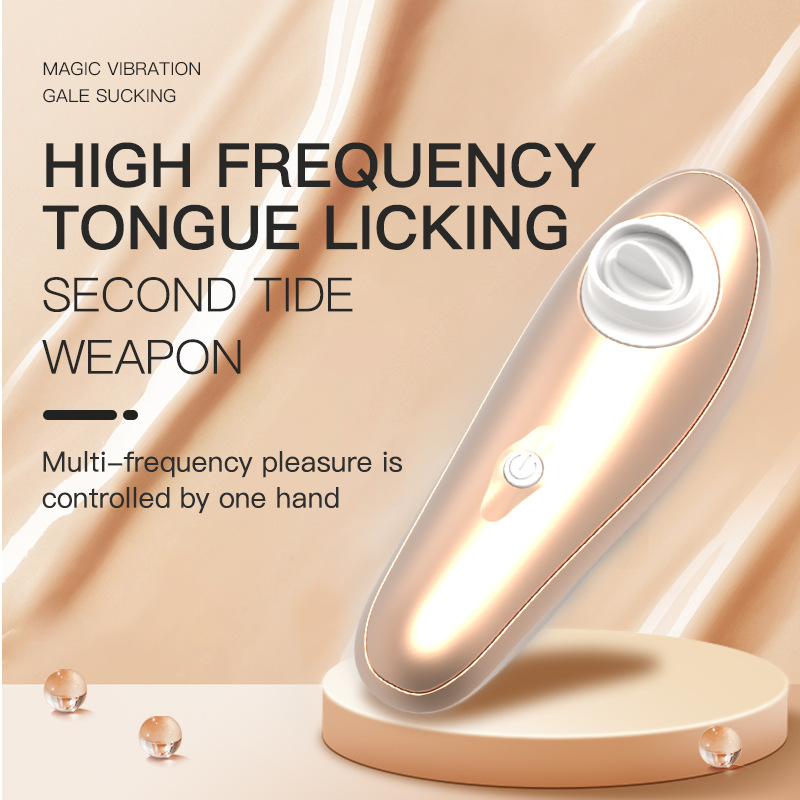 Female silicone tongue sex toy masturbator AV bar vibrator tongue licking device full figure