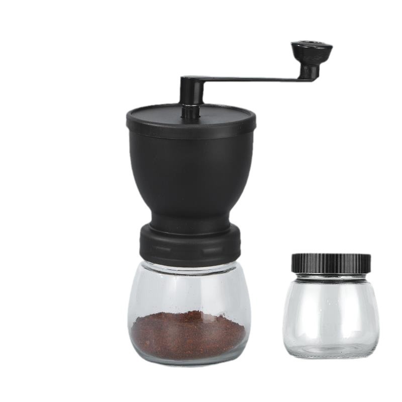 Transfronterizo nuevo al aire libre camping mini portátil hogar mano moler máquina de café mano judías mágicos reemplazo de cabello Item Picture