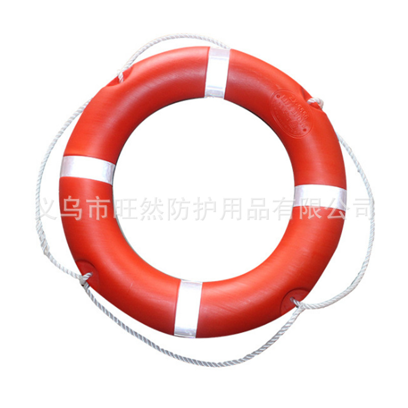 2.5kg聚乙烯塑料应急成人救生圈 船用救生装备防汛抗洪用品救生圈详情图1