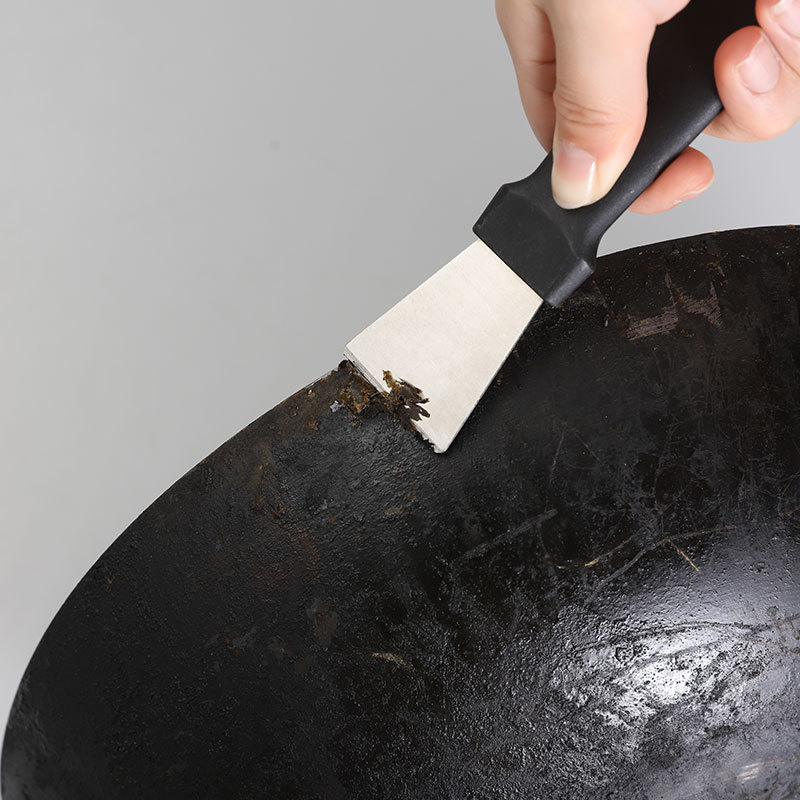 Spatula Knife Cleaning Knife Kitchen Multifunctional Refrigerator Pan Bottom Range Hood Cleaning Tool Floor Cleaning Spatula Specification drawing