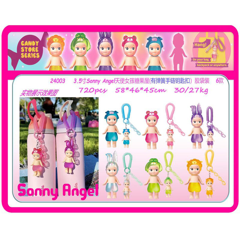 Cross-border explosive SonnyAngel party angel Steedy Kappa Balabab blind box mobile phone decoration Pikachu party angel mobile phone computer decoration Application Scenario