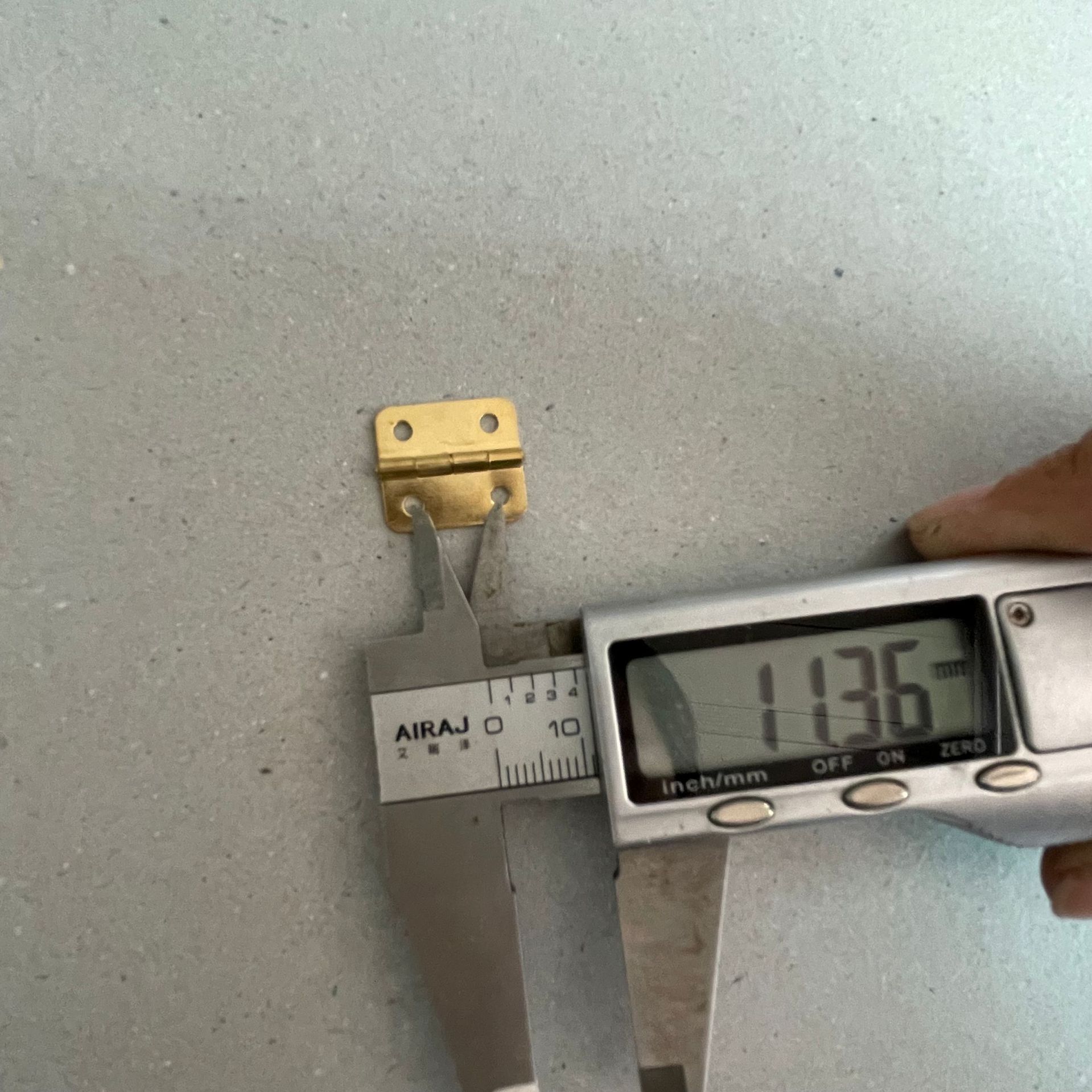 18X16mm 6Min Round Corner Copper Hinge 6Min Pure Copper Real Copper Mini Pocket Small Copper Hinge Application Scenario
