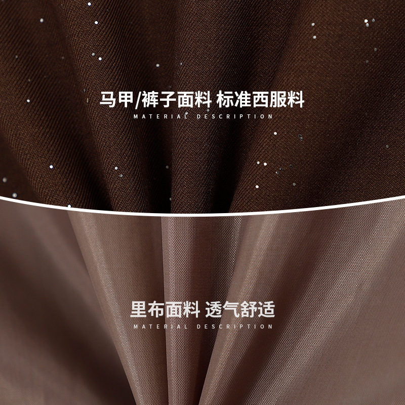 New Chinese-style Tang suit for boys in spring, children's retro Chinese-style vest set, boys' host fashion show performance outfit Application Scenario