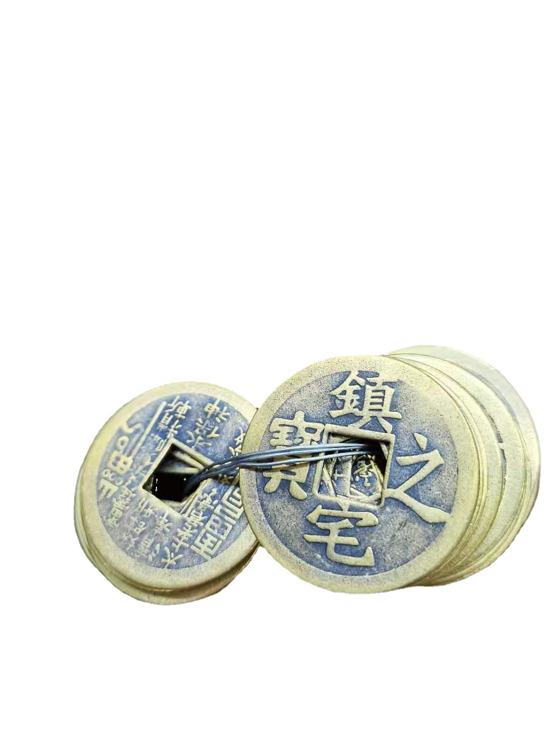 厂家直销/批发/仿古铜质铜钱白底实物图