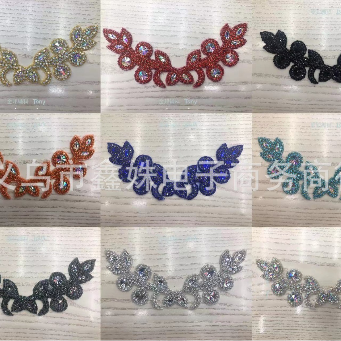 烫图、烫钻实物图