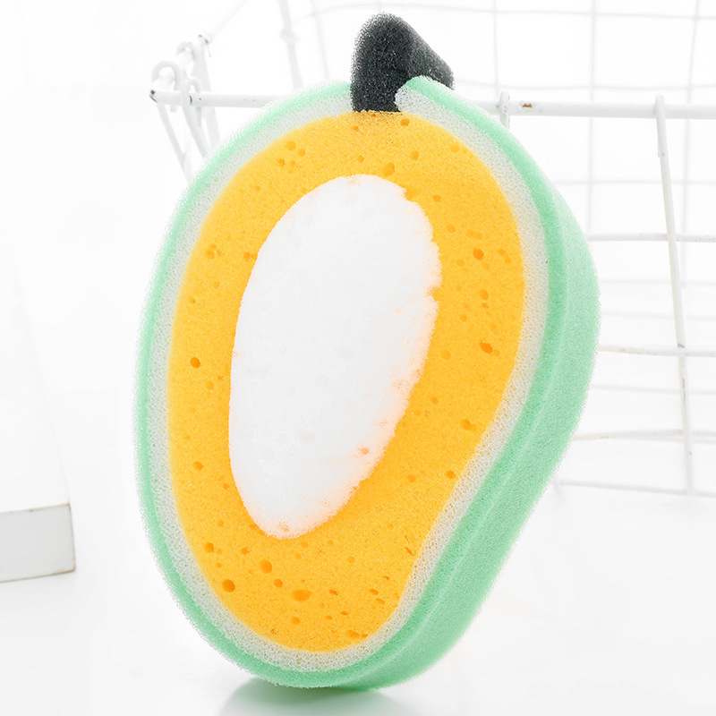 Wholesale of thickened fruit-style sponge, multi-functional decontamination, cleaning and dishwashing sponge Application Scenario