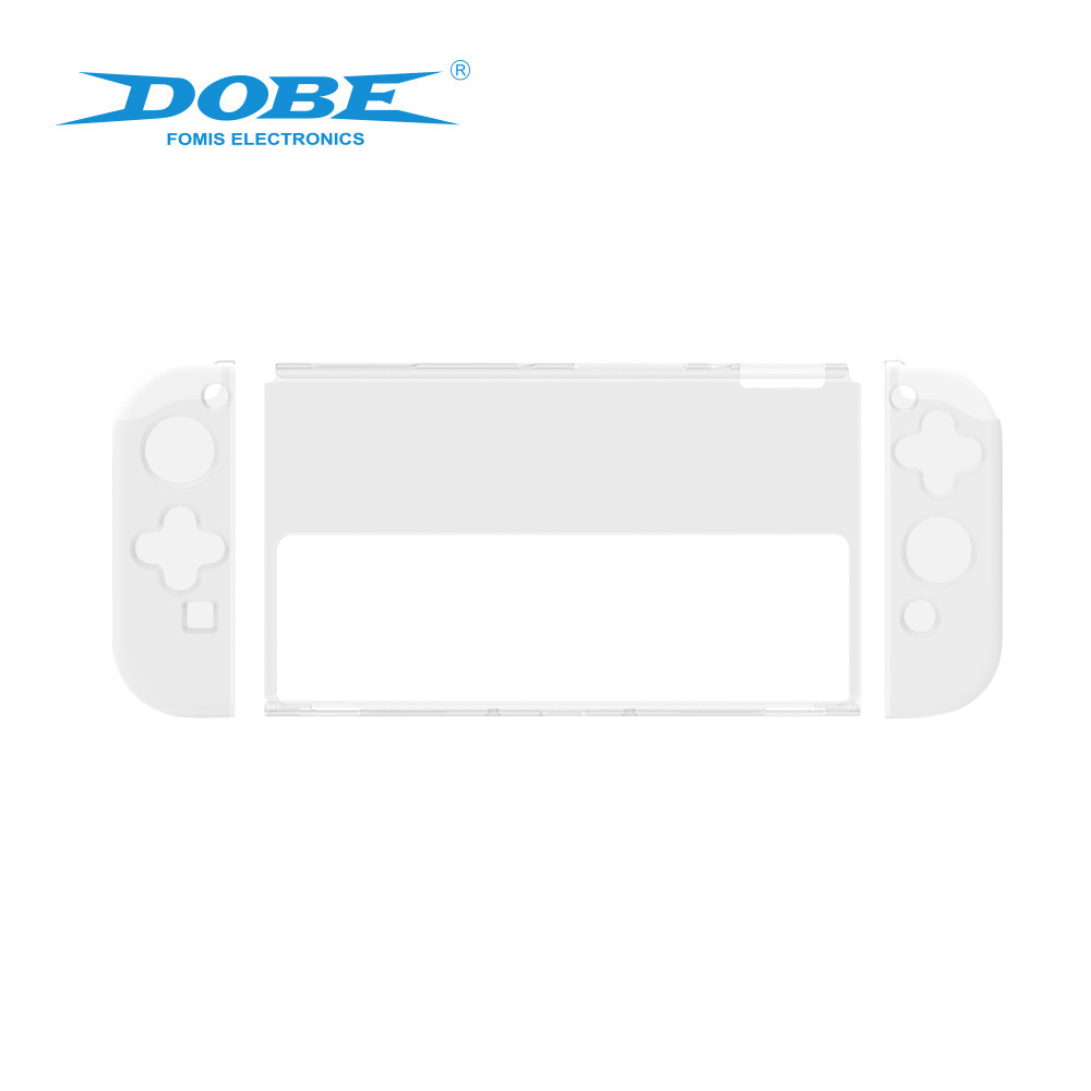 Switch Oled console transparent crystal case, OLED left and right controller TPU case + console PC protective case set Application Scenario