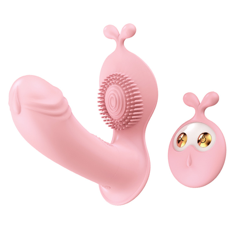Cute Rabbit Girl Wear Threaded One Key Burst Av Rod Remote Control Tease Sex Toys Application Scenario