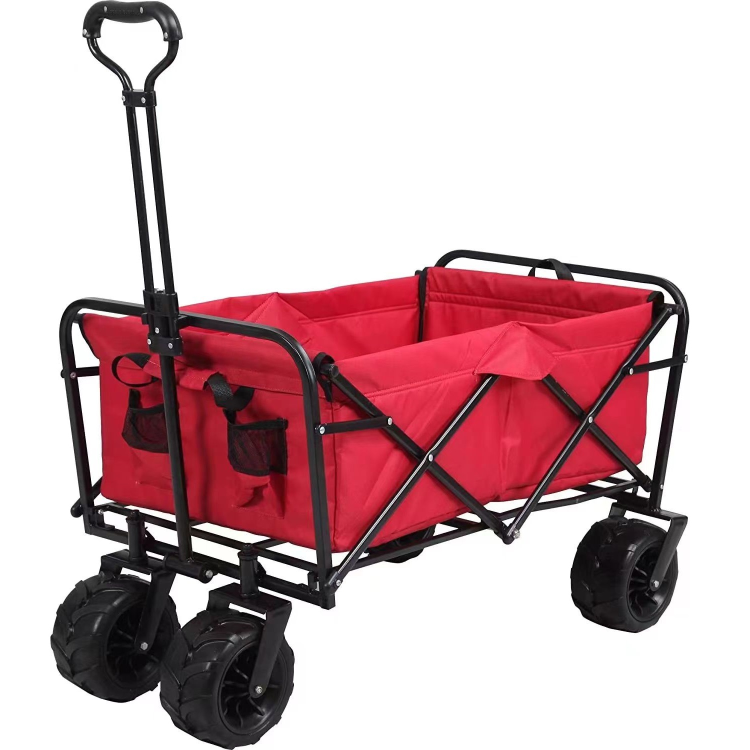 Customized outdoor camping trolley, picnic beach camping equipment, trolley, campsite cart, lightweight and foldable Specification image