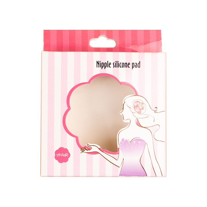Chest Sticker Box 3 Breast Sticker Anti-Protruding Invisible Underwear Blister Packing Box Bra Carton Delivery Packing Box Item Picture