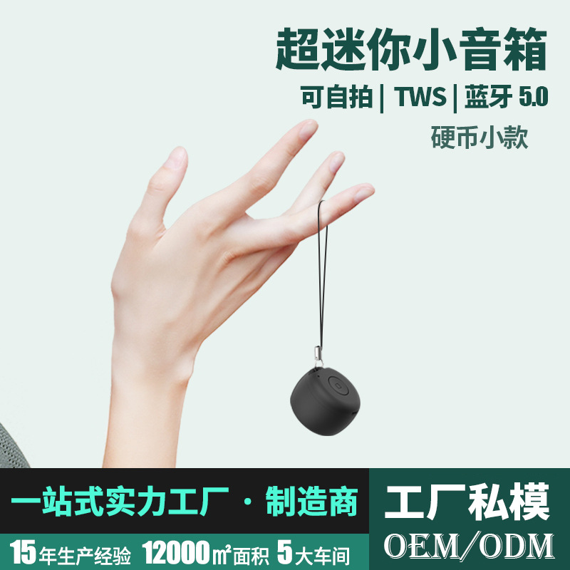 户外小型拍照音响高颜值便携式防水迷你小音响高音质环绕蓝牙音箱