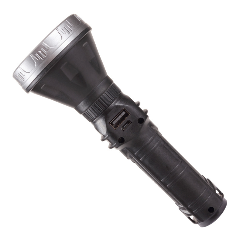 Wholesale of new high-intensity flashlight for outdoor emergency handheld long-range shooting, headlight tube, charging and ultra-long battery life Item Picture