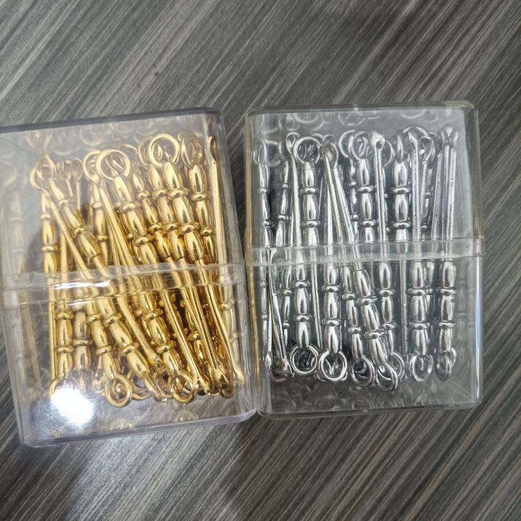 Bamboo joint ear scorer, metal ear scorer, ear picker, ear cleaner, key hanger, accessory, ear scorer, one yuan gift Specification image