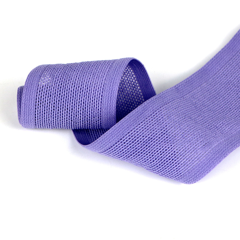 8186 Fine Mesh Elastic Band 4.5Cm Elastic Mesh Webbing Swimsuit Yoga Clothing Splice Webbing details Picture