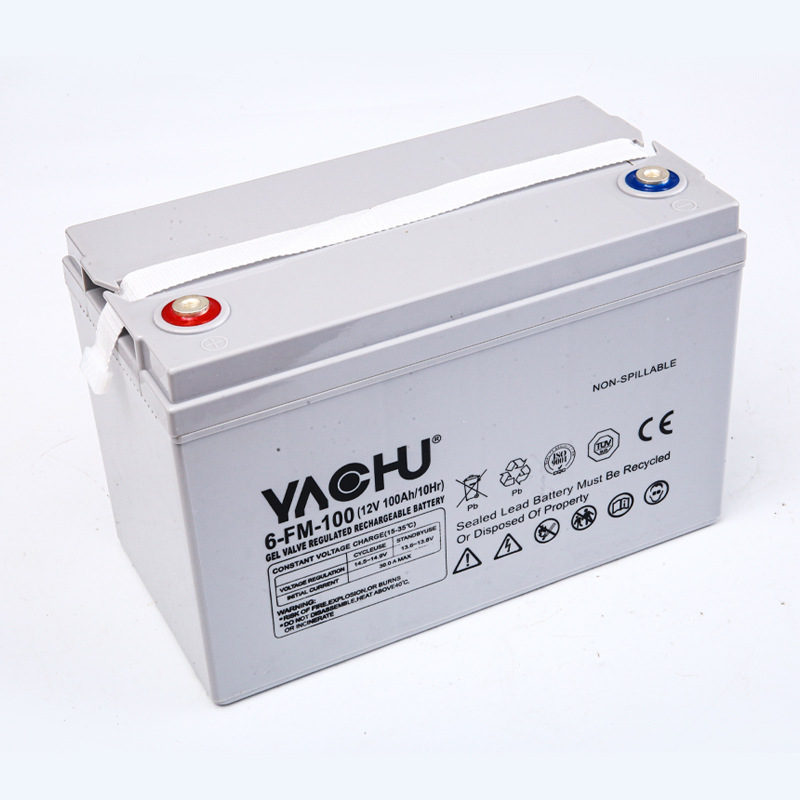 12V Lead-Acid Battery Solar Gel Deep Circulation Colloidal Battery Agm Off-Grid Power Generation Security Alarm Battery Specification drawing
