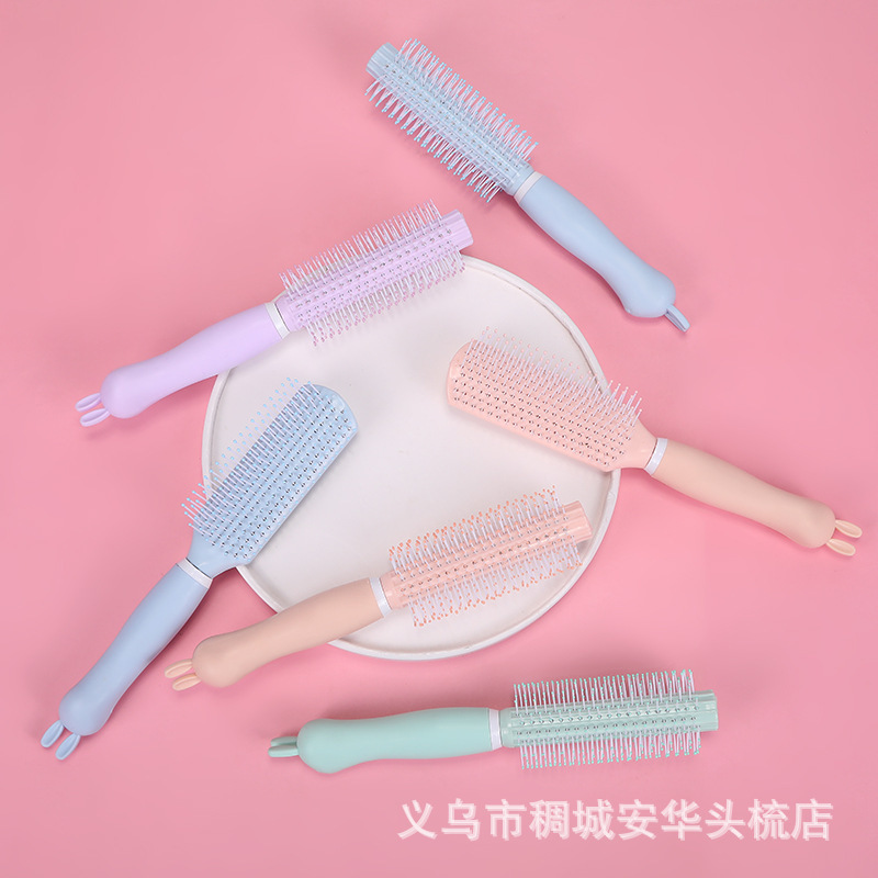 Manufacturers Direct Supply Creative Simple Korean Version Of Ins Style Women's Comb A Variety Of Color Hair Comb Wholesale 111 details Picture