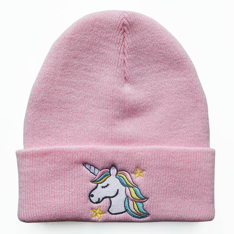 New Autumn And Winter Warm Woolen Hats, Unicorn Knitted Hats, Cute Pullover Hats And Ski Caps For Male And Female Students In 2023 Specification drawing