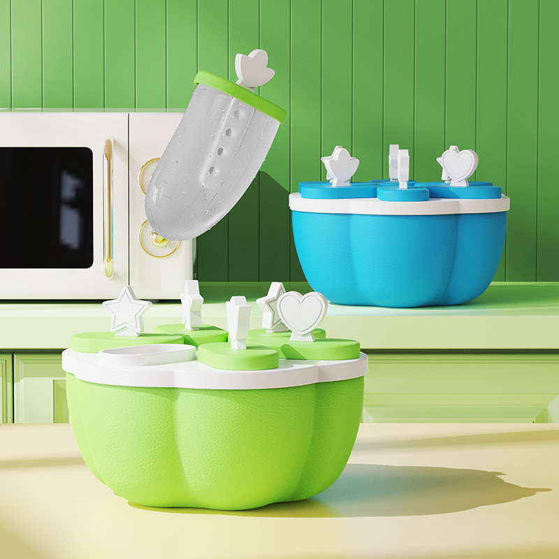 创意雪糕模具食品级手工冰淇淋磨具冰糕模家用自制冰棍冰棒盒现货