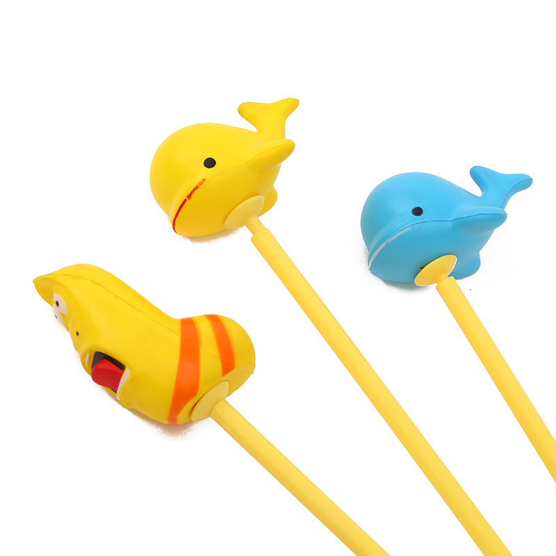 Decompress Shrink Dolphin Decorative Toy Pu Foam Funny Creative Toy Whale Popping Bug Toy details Picture