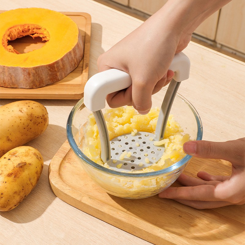 Kitchen Potato Puree Press Household Kitchen Gadget Hand Press Garlic Puree For Baby Food Mashed Potatoes Tool