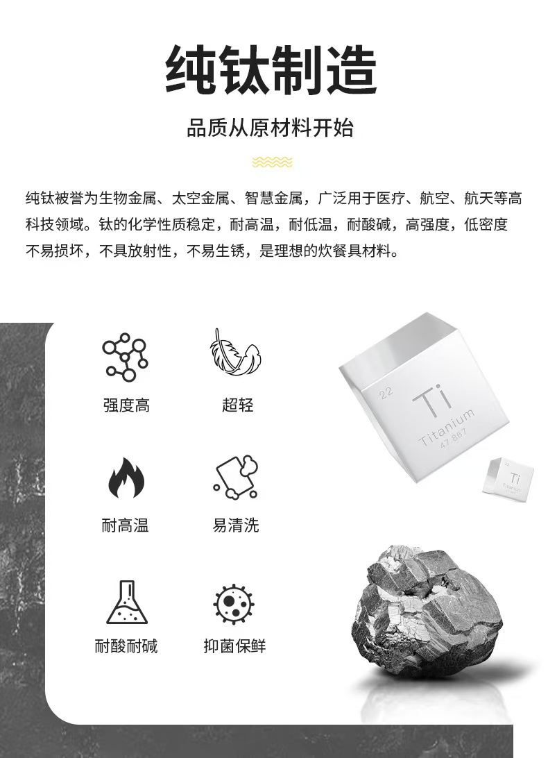 户外纯钛水杯野营咖啡杯露营啤酒杯钛杯批发登山旅行家用结晶杯子详情19