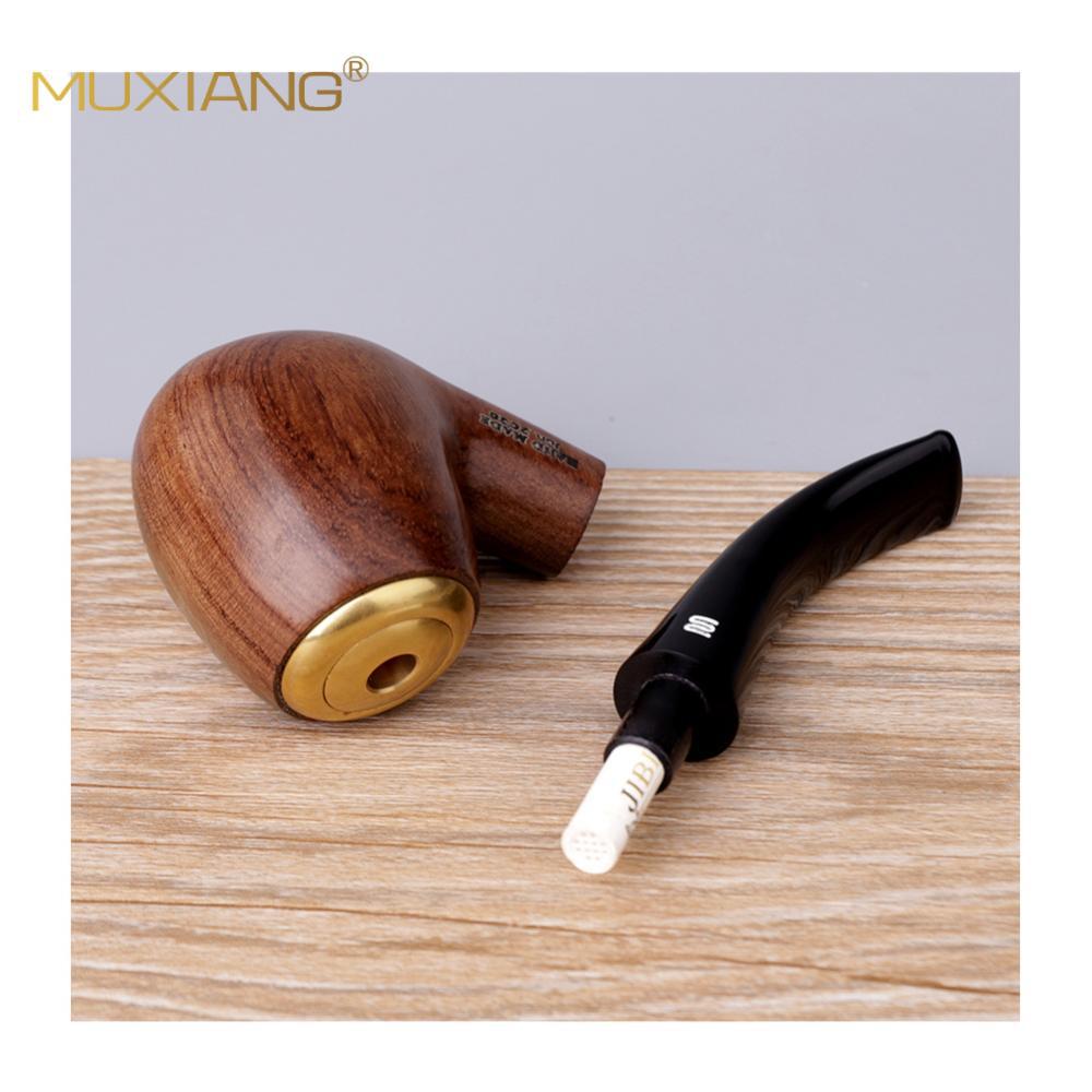 木香旱烟斗实白底实物图