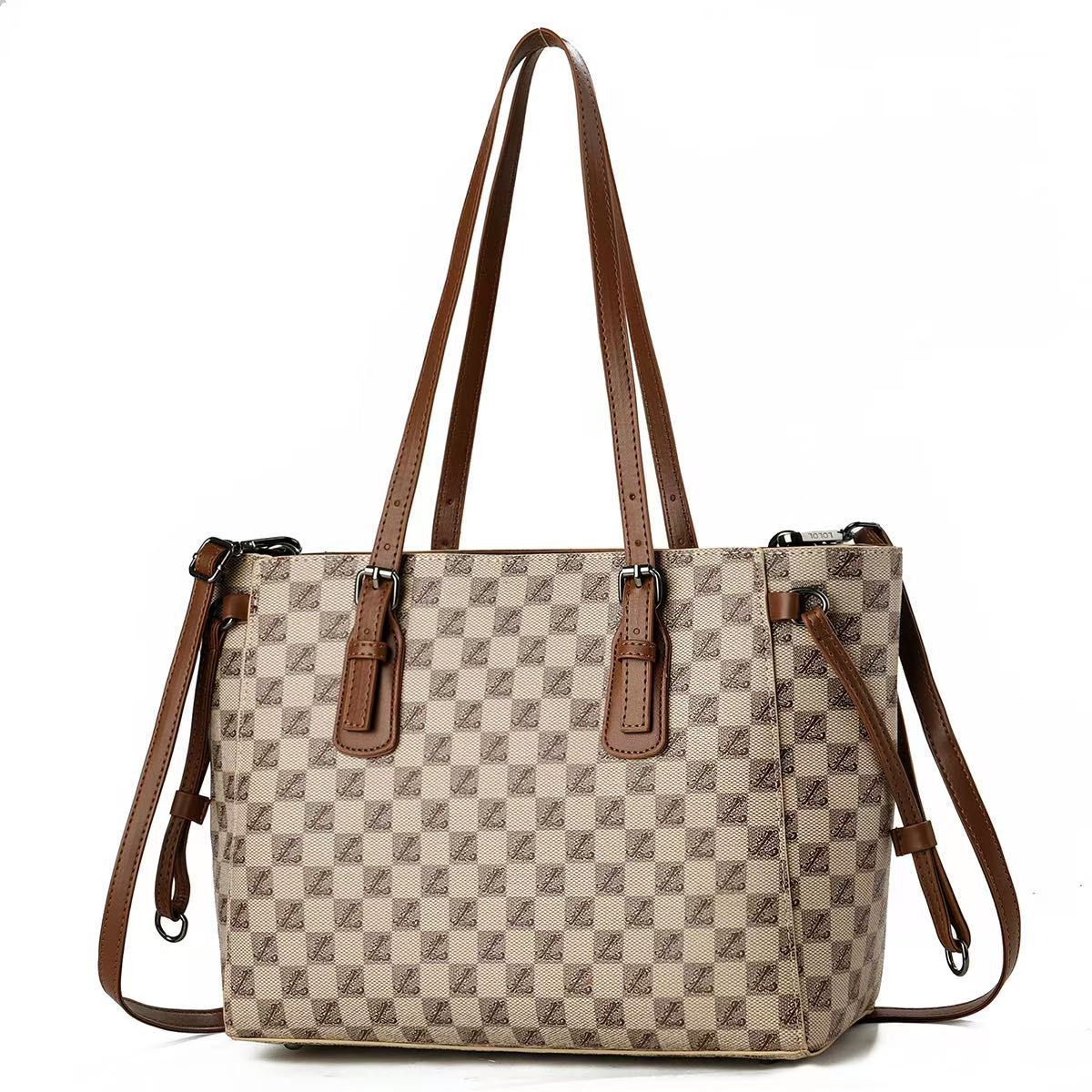 Women's Bag 2025 Winter New Mom Bag: Simple single-shoulder bag, large-capacity crossbody bag, fashionable tote bag, trendy details Picture