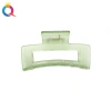 The Qiyue Amazon cross-border hair clip features a matte, same-color shark clip with a simple and elegant style. It is a hair accessory for the back of the head Item Picture
