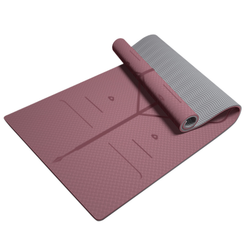 Widening Tpe Yoga Mat Manufacturers Thickened Non-Slip Fitness Mat Soundproof Jump Rope Floor Mat Home Dance Mat Wholesale Item Picture