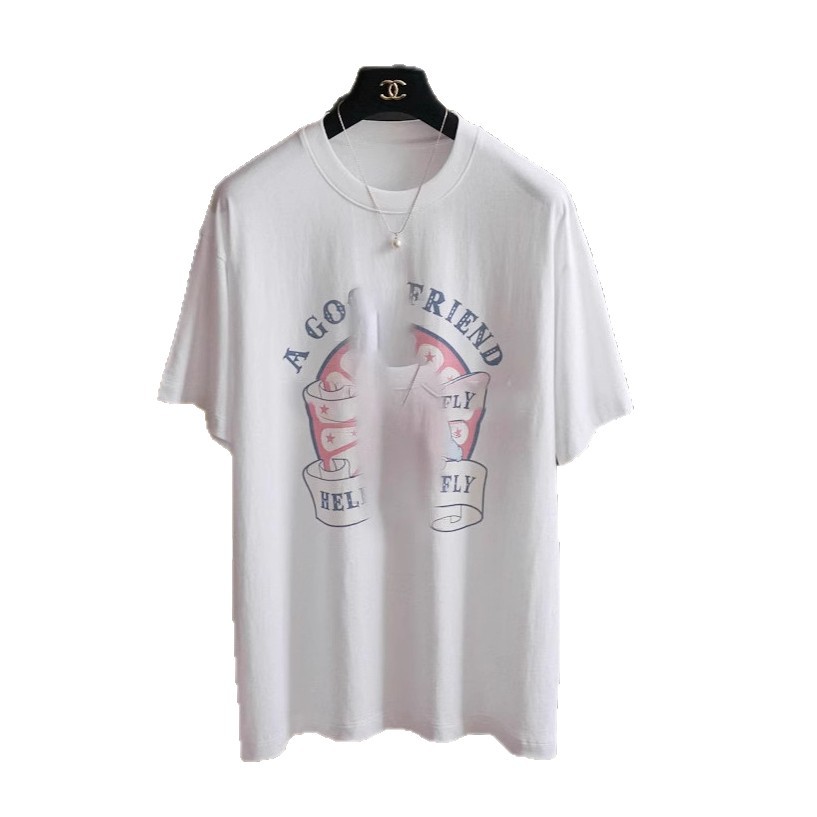 Summer light and soft Little Elephant printed Cotton T-shirt for women 22328, one-piece consignment Item Picture