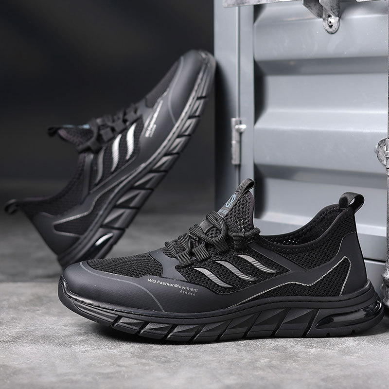 Men's Shoes Summer Mesh Flying Woven Shoes Men's Lightweight All-Match Casual Dirty Men's Mesh Shoes Men's Breathable Sports Shoes details Picture