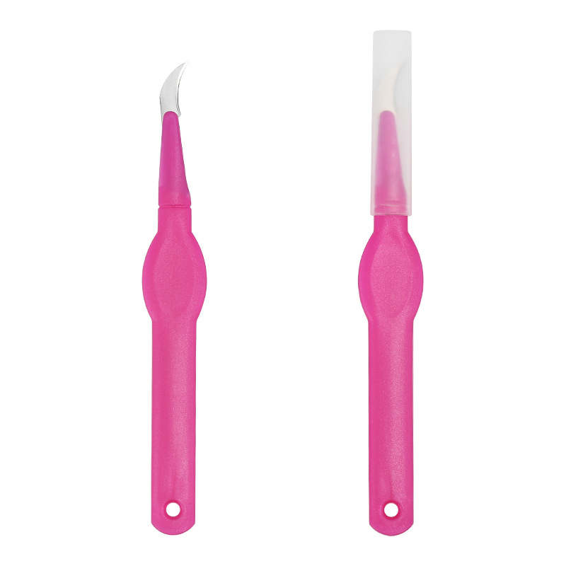 High quality pink sewing knife Manual diy sewing accessories thread picker multi-functional cross-stitch sewing knife for home use Item Picture