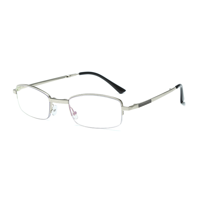 New fashionable reading glasses, folding reading glasses for the elderly, anti-blue light semi-frame reading glasses Application Scenario