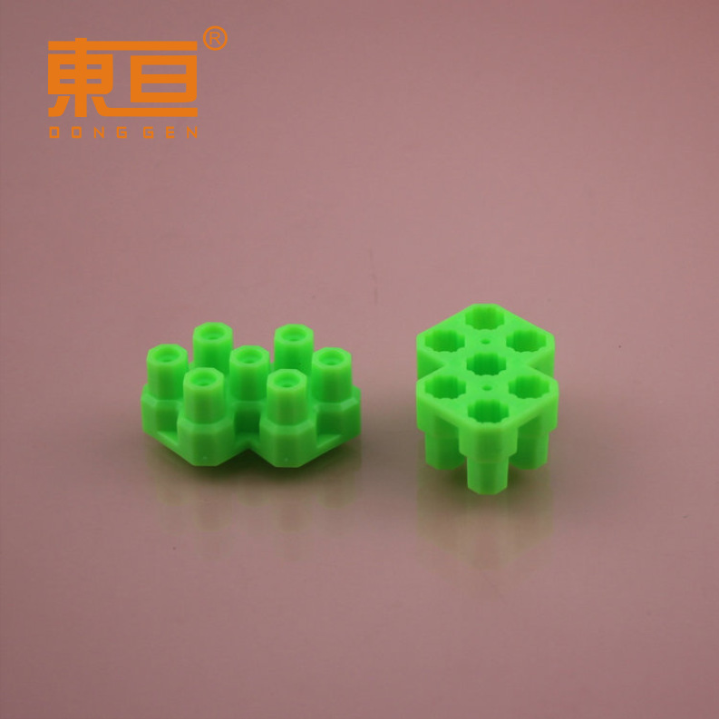 WQ7Z303015 suave verde infinito 7 columnas bloques de goma suave bloques de construcción accesorios bloques de construcción octogonales bloques de construcción universales Specification image