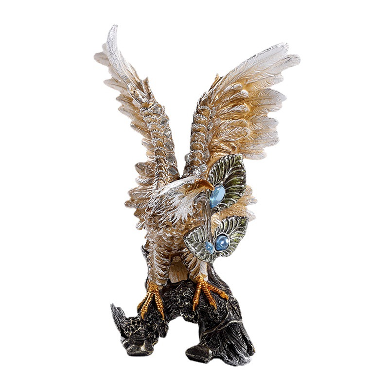 Grand Plan Resin Eagle Decoration Office Owner Table Home Decoration Store Company Opening Gifts Item Picture