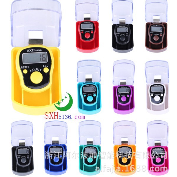 Sxh5136 With Led Light Lcd Digital Display Ring Gift Box Electronic Ring Counter Manufacturers