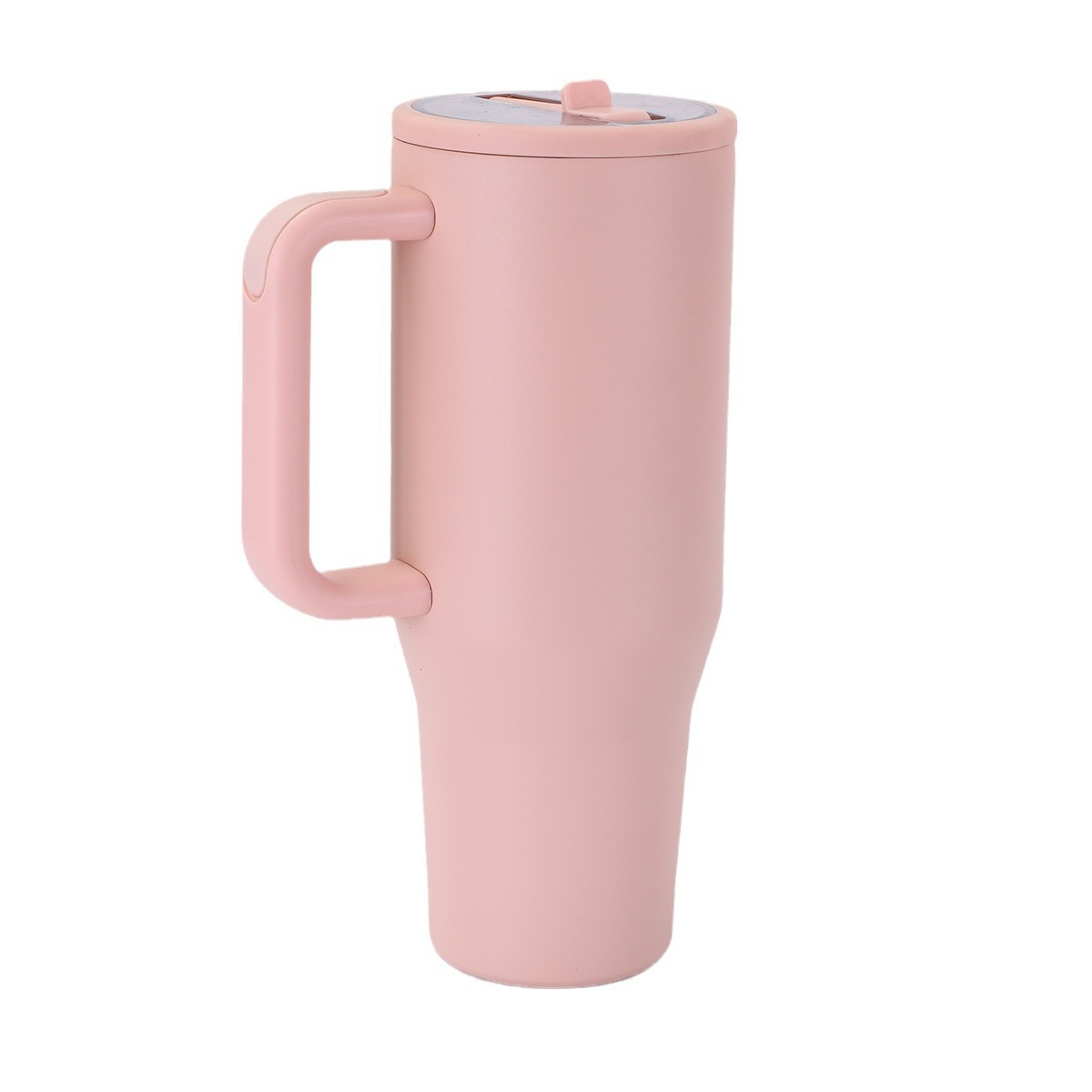 保温杯/水杯/钛杯/杯子/不锈钢保温杯大容量白底实物图