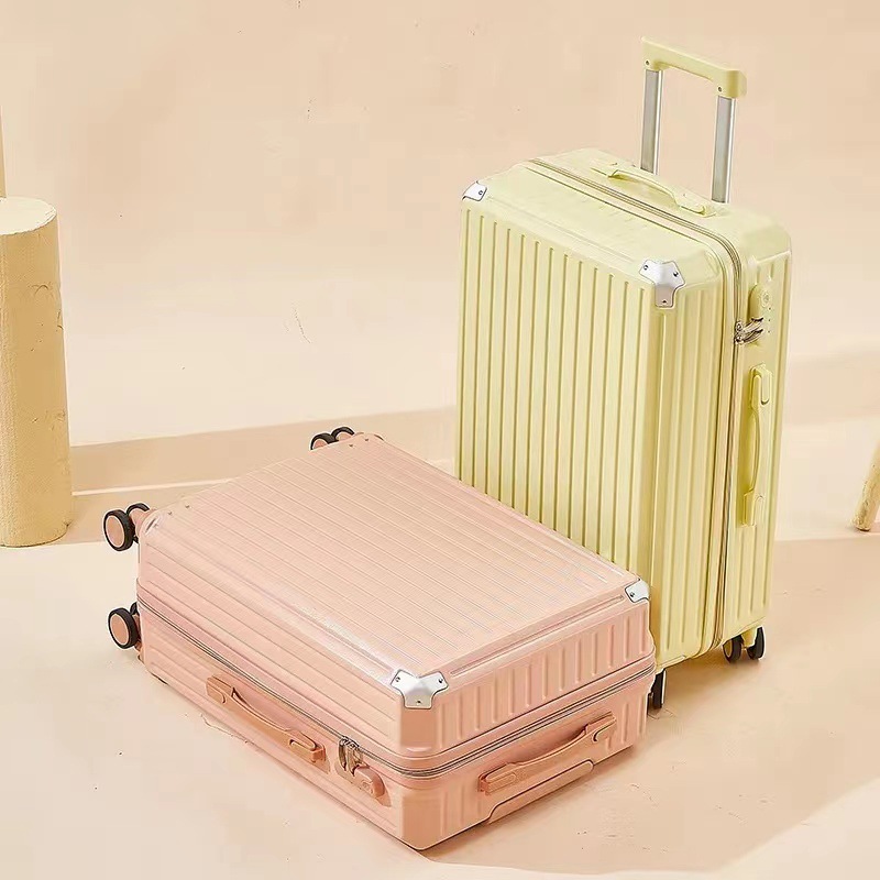 新款行李箱万向轮拉杆箱皮箱男女学生时尚旅行箱大容量密码箱子