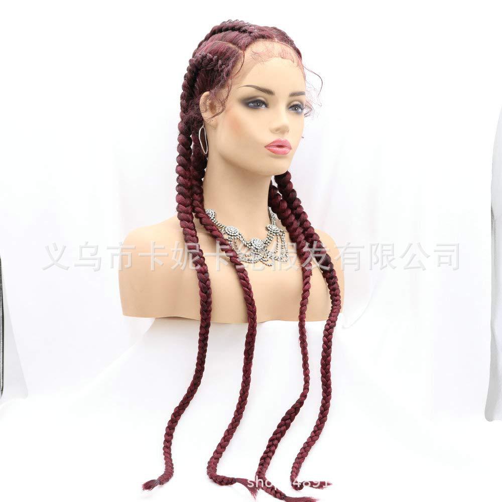 Braided Lace FrontWig4x Twist Braids Wig Specification image