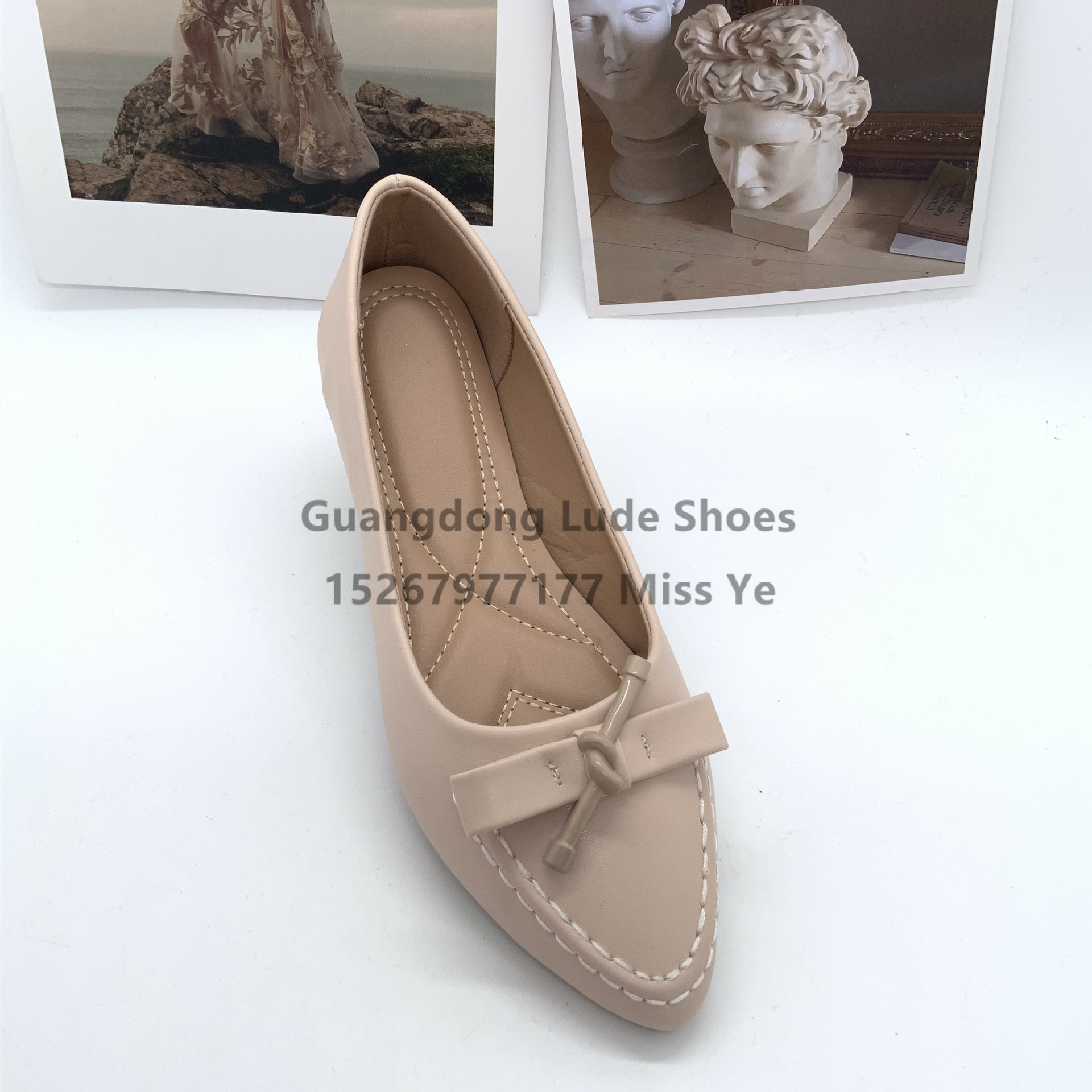 2022 Women's Casual Single Shoes Flat Single Shoes Fashion Comfortable Outer Wear Single Shoes Women's Guangzhou Women's Shoes Craft Shoes Single Shoes