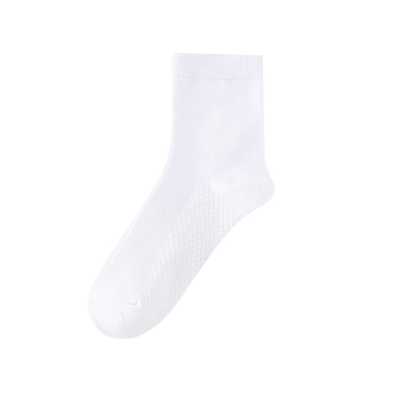 Gift box set of spring and summer mugwort scented anti-odor mid-length men's business socks breathable and sweat-absorbing women's autumn and winter socks Item Picture