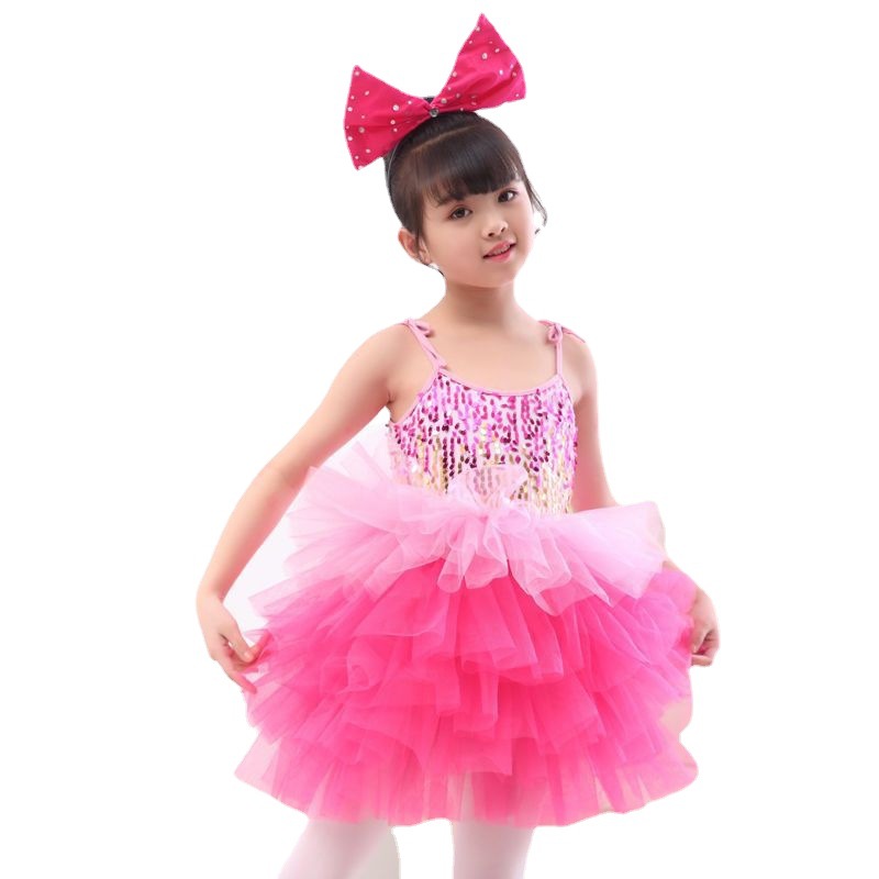 Children's choir performance costumes for June 1st, puffy skirts, gauze skirts, cute cake skirts for girls, kindergarten dance costumes, performance costumes Item Picture
